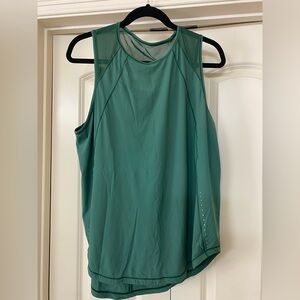 lululemon women’s green tank top